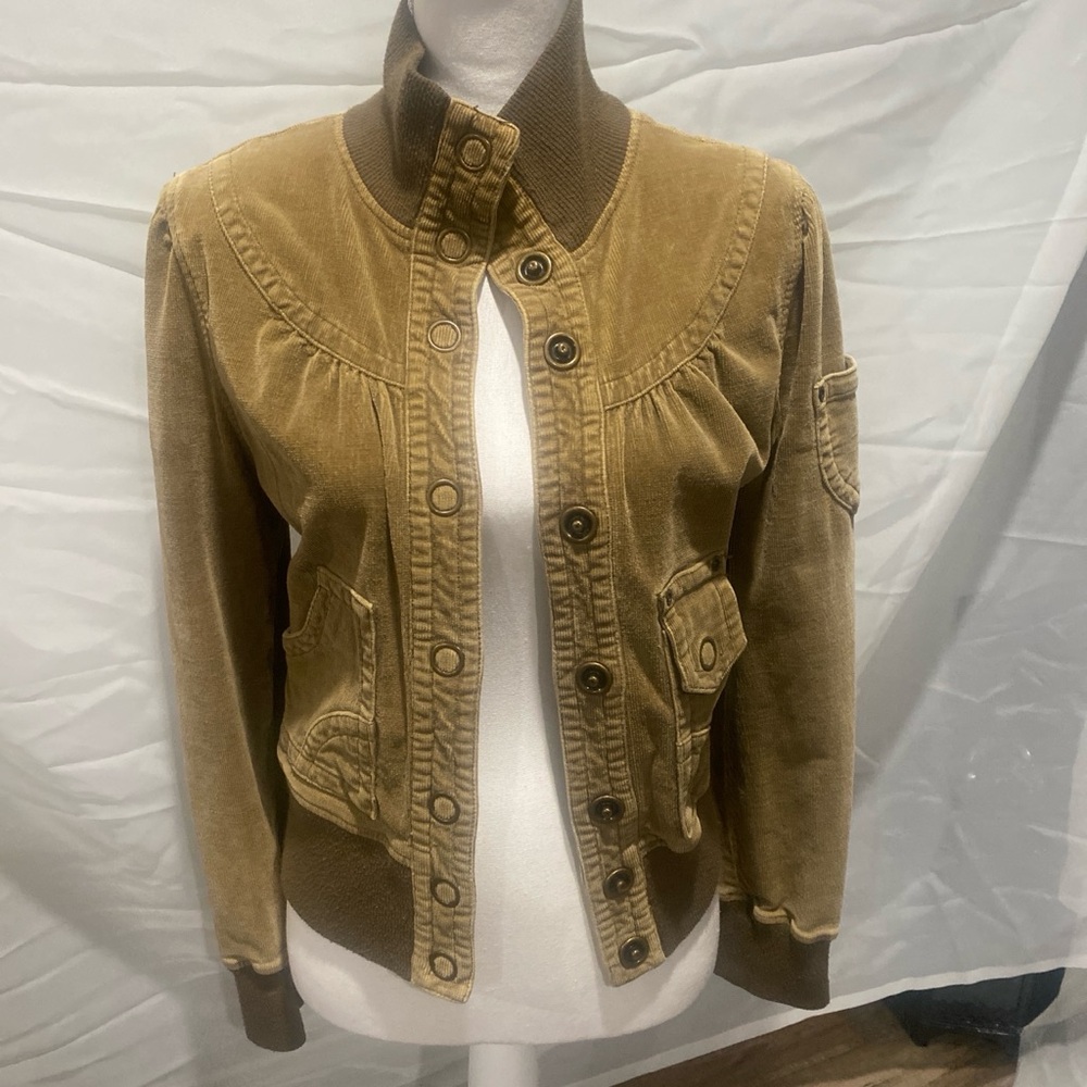 & Other Stories Tan Bomber Jacket